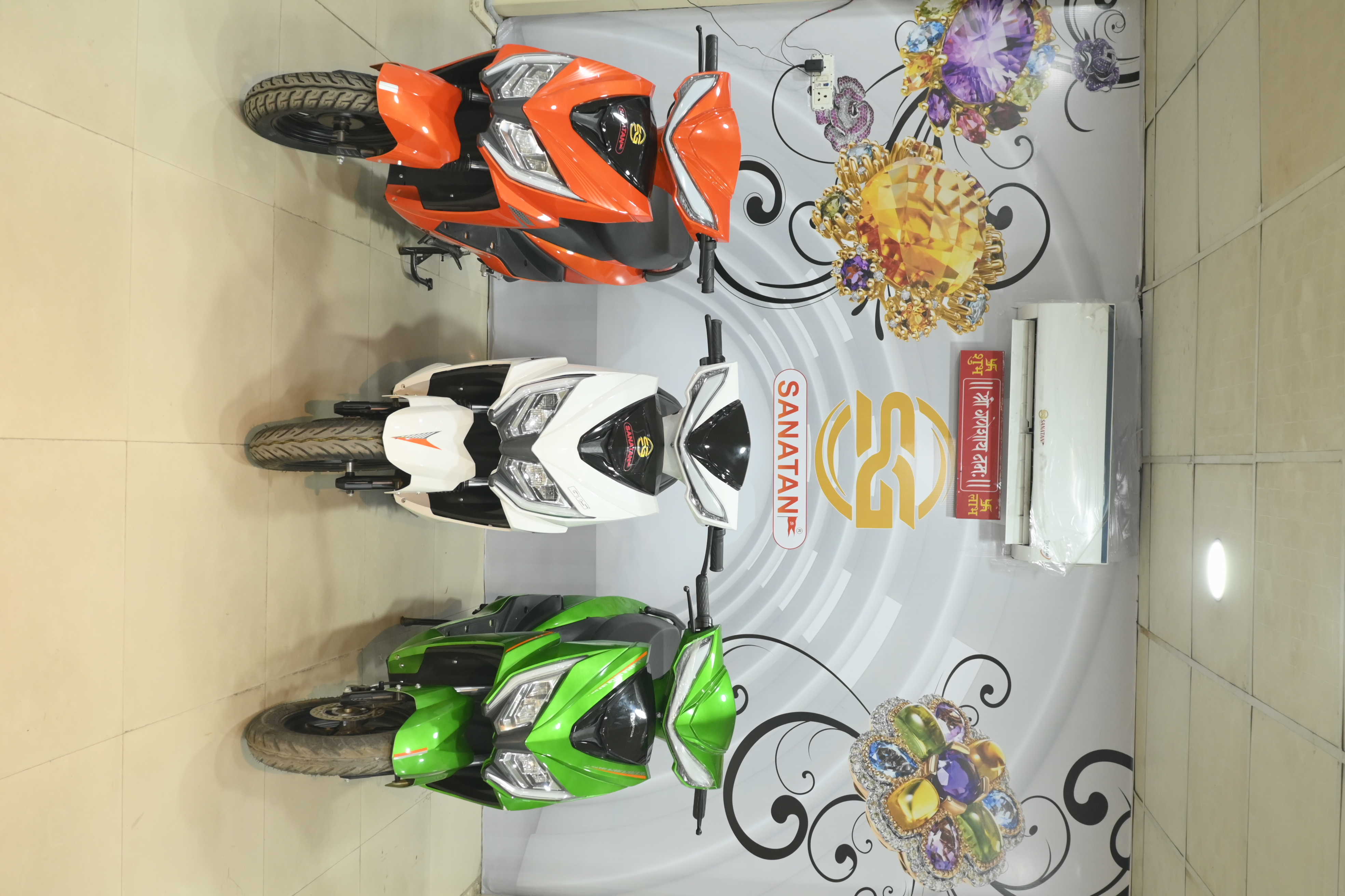 SG Sanatan electric scooter display